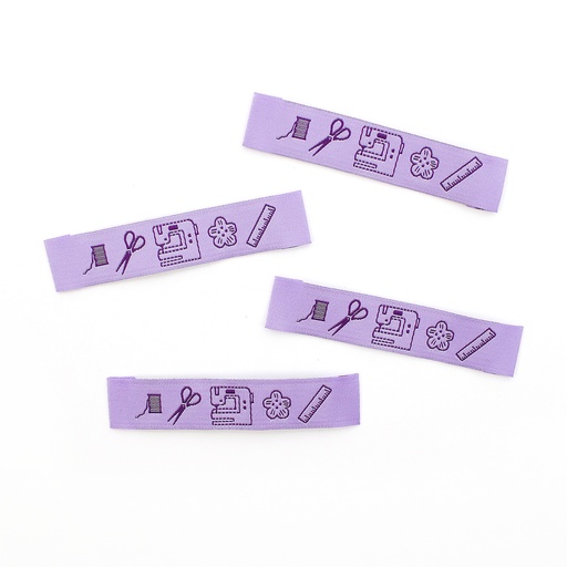 [KMWL_SN] Sewing Notions Woven Labels, 4pk