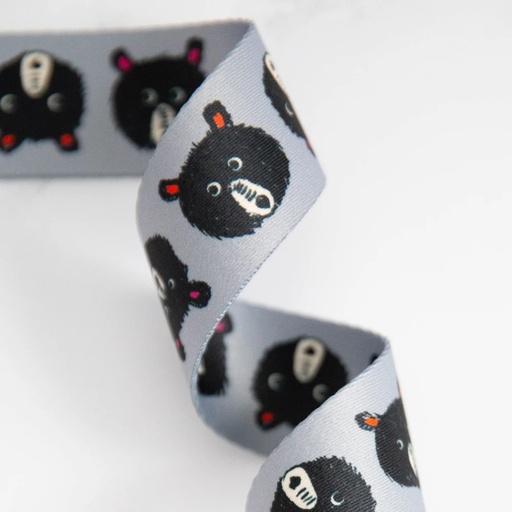 [WBYD_RS-TATB] 1- 1/2" Webbing - Teddy and the Bears