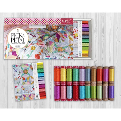 [JK_8012PP20] Jen's Pick A Petal, Aurifil Thread Pack