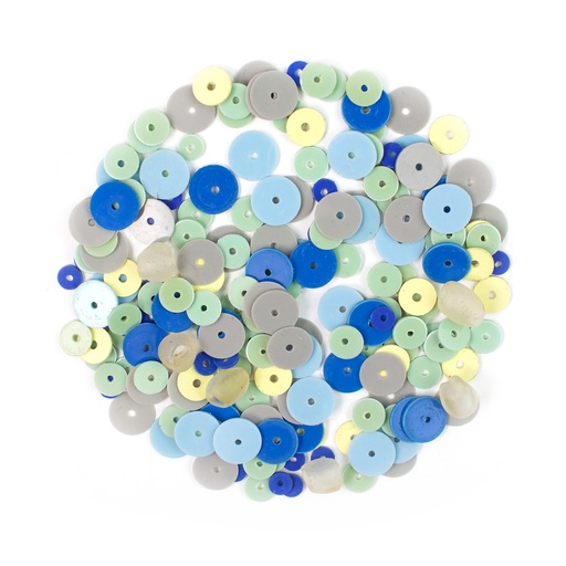 [HSHI-213] African Heishi Beads #56        