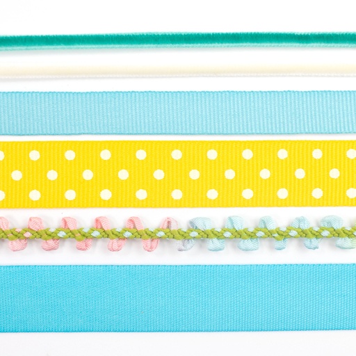 [RBPK_993] Basket of Blooms Ribbon Pack              