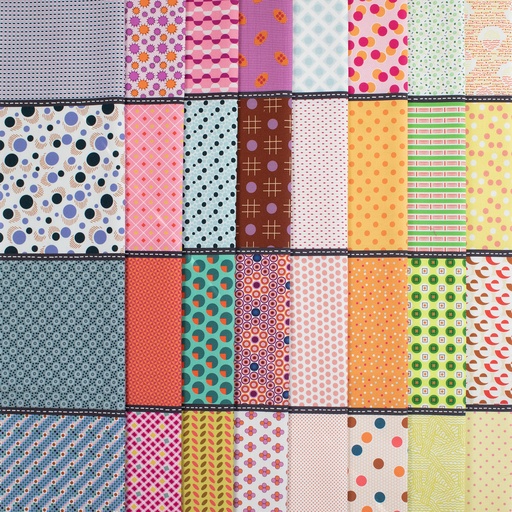 [FBPK_350] Mixed Bag of Lollies 9" Strip Bundle, by Jen Kingwell