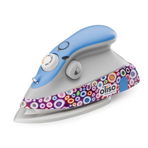 [M3PRO-KAFFE] Oliso Mini Iron with Trivet, Kaffe Fassett