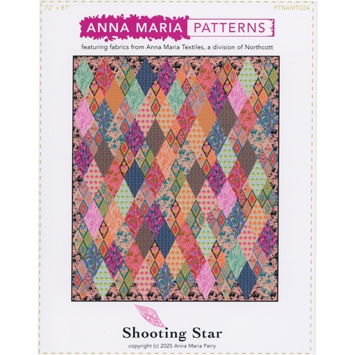 [PAT_AMT-SSQ] Shooting Star Pattern + Templates by Anna Maria