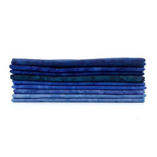 [FBPK_324] Ocean City Hand Dyed Batik FQ Bundle 