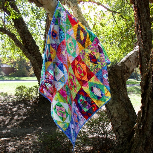 [KTKF-W01] Wensleydale Quilt Kit, Kaffe Edition