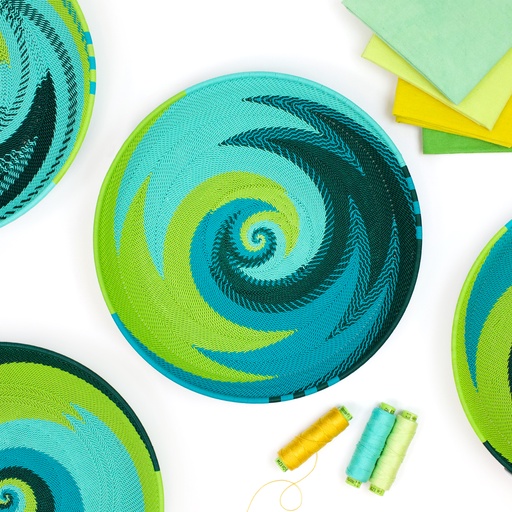 [EN_RT-AS] Round Tray - African Spring