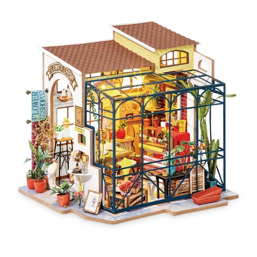 [DG145] Emily’s Flower Shop DIY Miniature House