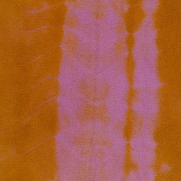 [HDW_SH08] Hand Dyed Shibori Wool - Sweet and Spicy