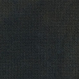 Black Check - Textural Wool