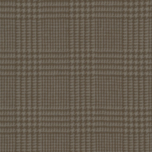 Hand Dyed Wool Texture - Grey Flannel Plaid