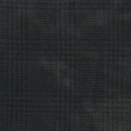 Black Plaid - Textural Wool