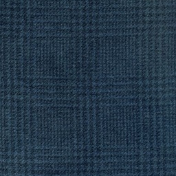 Deep Teal Plaid - Textural Wool