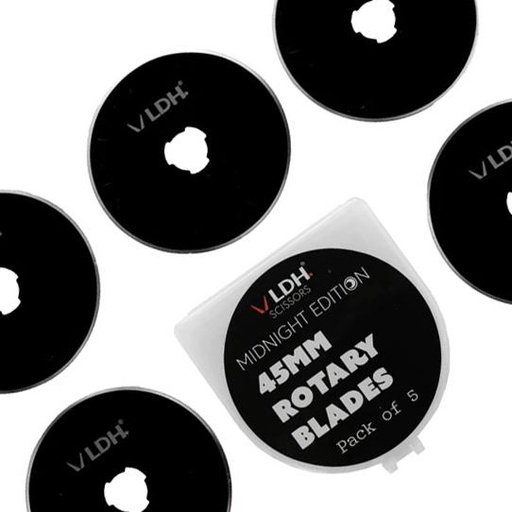 [NOT_RCB100] 45mm Rotary Blades (5ct), Midnight Edition