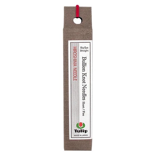 [NOT_109E] TULIP Bullion Knot Needle, Short/Fine