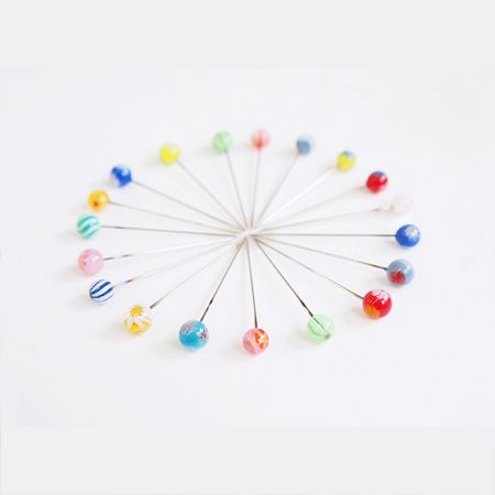[NOT_45-001] Cohana, Glass Bead Marking Pins