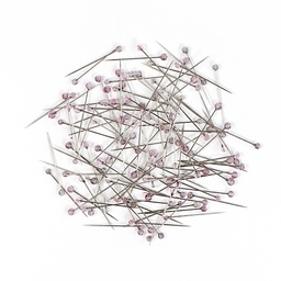 [NOT_4410-65] Little House Applique Pins, Thin  (Pink)
