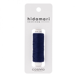 [H88-005] Indigo Blue, Hidamari Sashiko Thread, 30m Spool