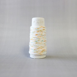 [H89-102] Shaved Ice Orange/Blue, Hidamari Sashiko Thread, 30m Spool