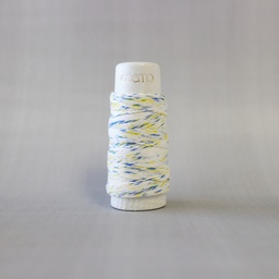 [H89-105] Shaved Ice Blue/Yellow, Hidamari Sashiko Thread, 30m Spool
