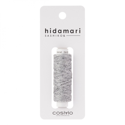 [H89-205] Cookie & Cream, Hidamari Sashiko Thread, 30m Spool