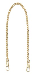 [NOT_ZW6158] Yellow Gold 15" Purse Chain