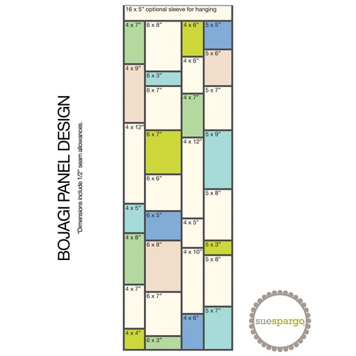 Bojagi Panel Design & Cut Diagram PDF
